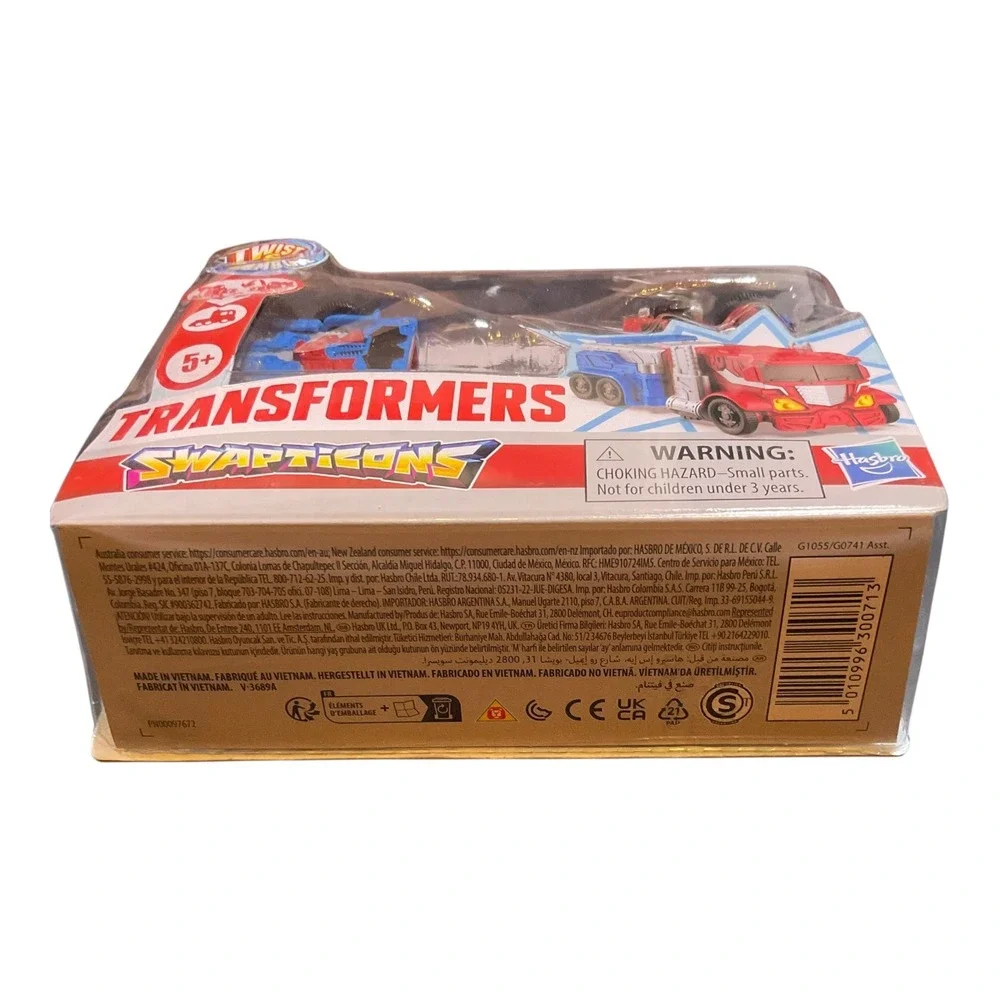 Transformers Swapticons Twist & Combine 6 Pack Lot Optimus Megatron Bumblebee